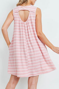 Pink Stripe Dress