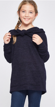 Load image into Gallery viewer, Girl&#39;s Bow Hoodie
