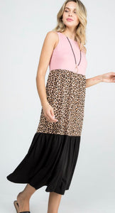Leopard Summer Dress (Plus Size)